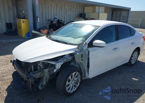 2019 Nissan Sentra Sv z USA, uszkodzony, nr VIN 3N1AB7AP9KY350595